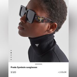 Prada Symbole Sunglasses Black